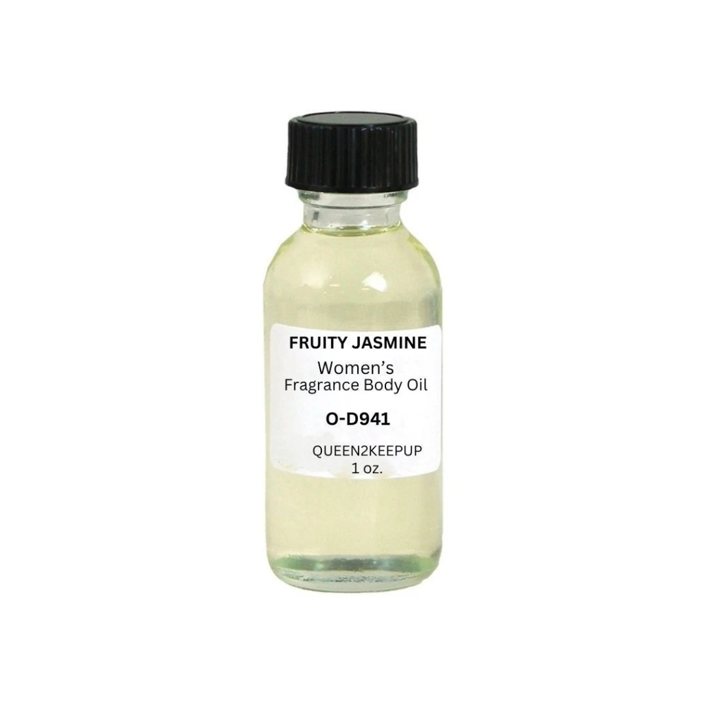 Fruity Jasmine (Women) Body Oil 1 oz Fragrance All Natural Pure Uncut Scent